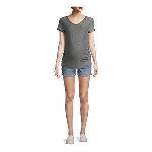 Time & Tru Maternity V Neck Shirt